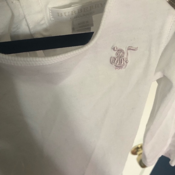 Burberry Baby White long sleeve shirt - Picture 4 of 7